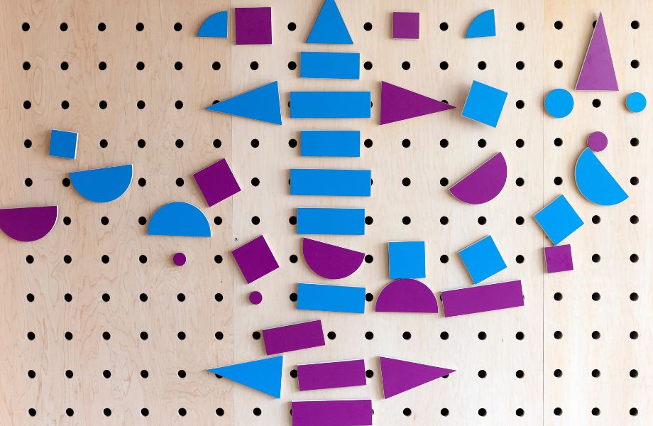 Jamie Banfield pegboard artwork