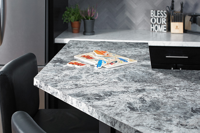 Kitchen countertops 9305 Silver Flower Granite 180fx
