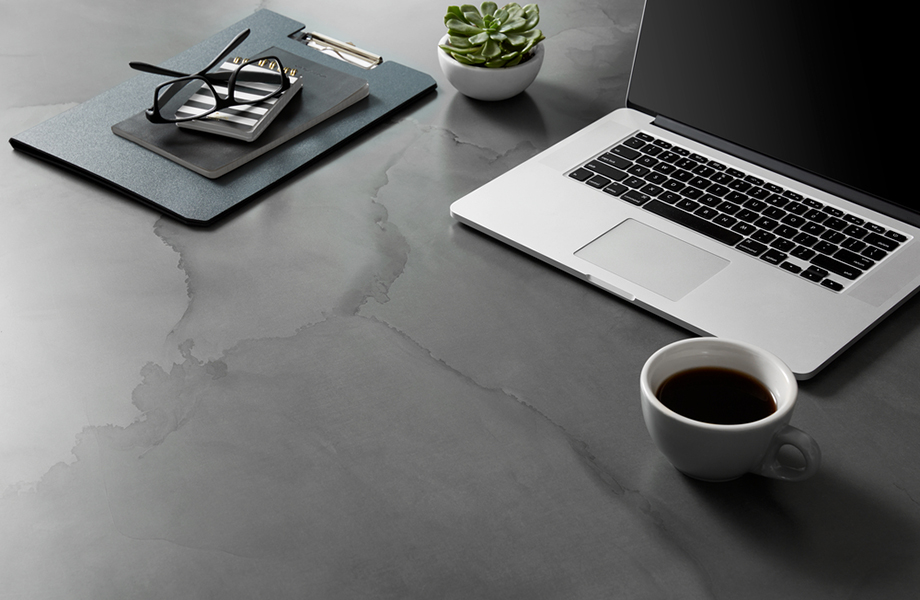 Aquarelle sur acier – Bureau 